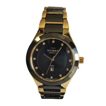 Imagem de Relógio Technos Feminino Cerâmica Safira 2015cen/1p + Card