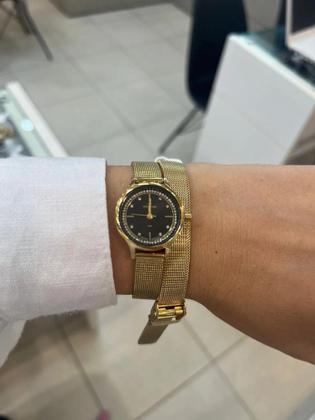 Imagem de Relógio Technos Feminino Elegance Mini Pulseira Mesh 2 Voltas Dourado GL32AU/1P