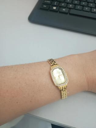 Imagem de Relógio Technos Feminino Mini Joia Cristal Dourado 5Y20LT/1D