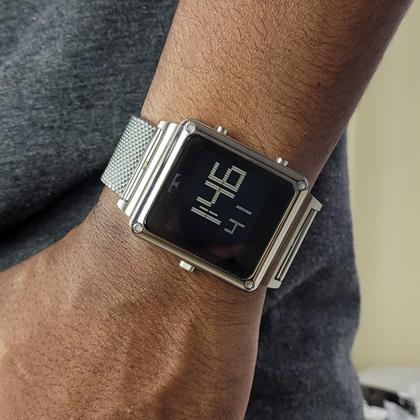 Imagem de Relógio Technos Masculino Anadigi Curvas Prata 1S13CW/1P