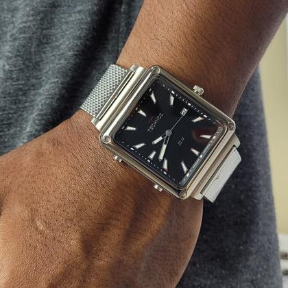 Imagem de Relógio Technos Masculino Anadigi Curvas Prata 1S13CW/1P