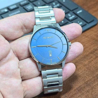 Imagem de Relógio Technos Masculino Analógico Slim Safira GM10YQ/1A