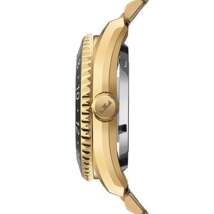 Imagem de Relógio Technos Masculino Automatico GMT Dourado - NH34AB/T1P