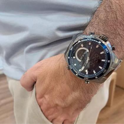 Imagem de Relógio Technos Masculino Digitech Grafite - BJK626AC/1A