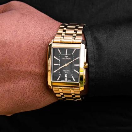 Imagem de Relógio Technos Masculino Executivo Dourado - 2117LDM/1P