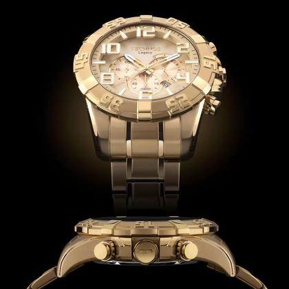 Imagem de Relógio TECHNOS masculino Legacy dourado aço OS20IKS/4X