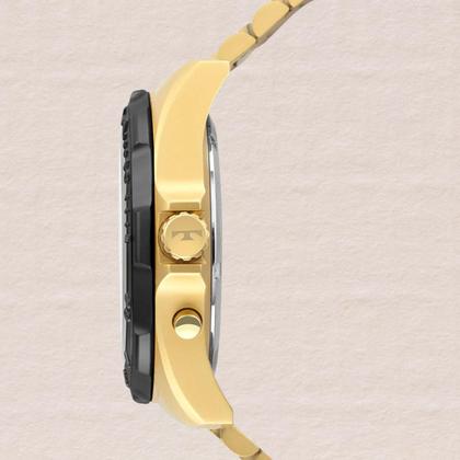 Imagem de Relógio Technos Masculino Performance Skydiver Aço Inox Digital Analógico Robusto Dourado WT205GA/1P