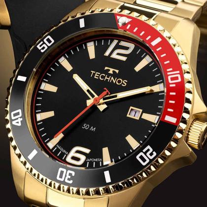 Imagem de Relógio Technos Masculino Racer Dourado 2115NCM/1P