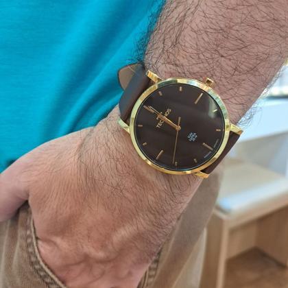 Relógio Technos Masculino Slim Dourado GL32AZ/0P - Relógio