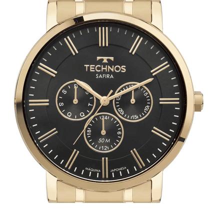 Imagem de Relógio Technos Masculino Slim Safira Dourado 6P29AME/1P