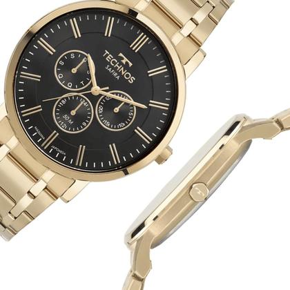 Imagem de Relógio Technos Masculino Slim Safira Dourado 6P29AME/1P