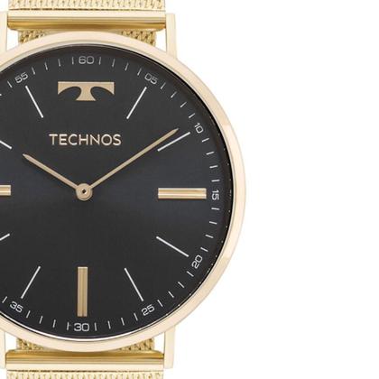 Imagem de Relógio Technos Slim Dourado 2025LTJS4P Masculino