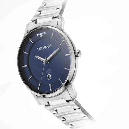 Imagem de Relógio Technos Slim Prata Masculino GM10YQ/1A