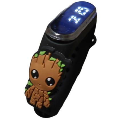Imagem de Relógio Touch Infantil Guardiões da Galáxia Groot_Preto - Smactudo