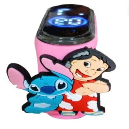Imagem de Relógio Touch Infantil Lilo & Stitch Resistente à Água-Rs - SMACTUDO