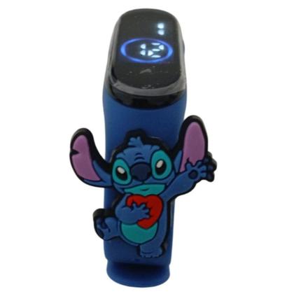 Imagem de Relógio Touch Infantil Stitch Coração Resistente à Água-Az - SMACTUDO