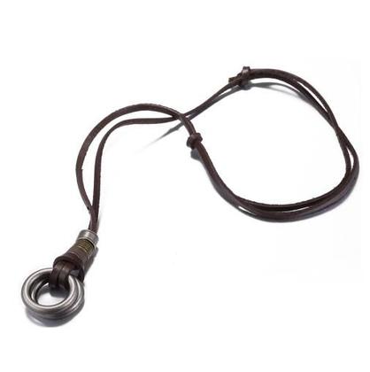 Imagem de Relógio Ultra Fino Masculino Luxo Casual + Colar Dois Anéis