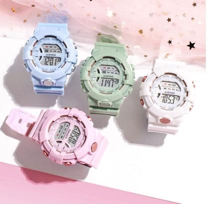 Imagem de Relógio Unisex Data Alarme à Prova d'água com Pulseira de Silicone Infantil