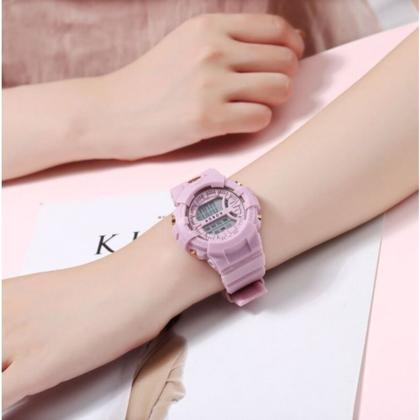 Imagem de Relógio Unisex Data Alarme à Prova d'água com Pulseira de Silicone Infantil