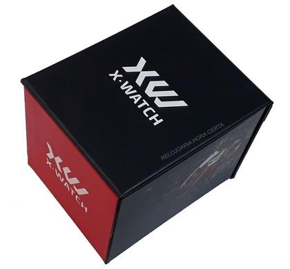 Imagem de Relogio X-Watch Masculino digital e analogico prateado prata preto anadigi aço inox a prova dagua XMSSA021 P2SX original