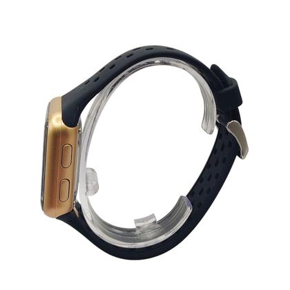 Imagem de Relógio X Watch Quadrado Dourado Digital Negativo Agua 100m