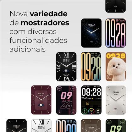 Imagem de Relógio Xiaomi Smart Band 9 Pro Tela de Amoled 1,74'' GPS 5 ATM LED Duplo Global Original Com Correia