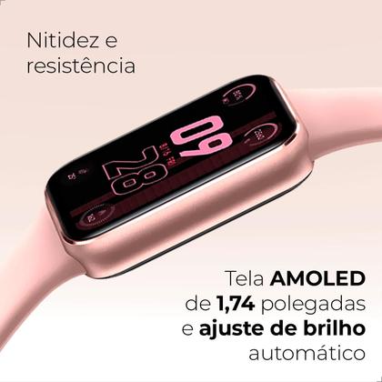 Imagem de Relógio Xiaomi Smart Band 9 Pro Tela de Amoled 1,74'' GPS 5 ATM LED Duplo Global Original Com Correia