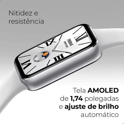 Imagem de Relógio Xiaomi Smart Band 9 Pro Tela de Amoled 1,74'' GPS 5 ATM LED Duplo Global Original Com Correia
