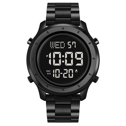Imagem de Relógio zolohoni Black Digital Stainless Steel Waterproof Men