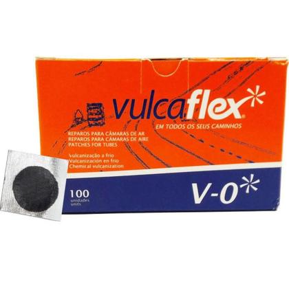Imagem de Remendo A Frio V-0 030Mm Caixa Com 100 Pecas - V-0 - Vulcaflex