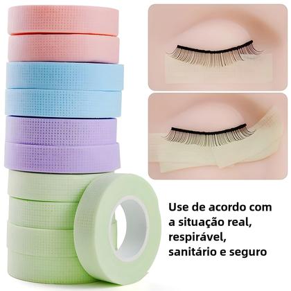 Imagem de Remendos para Pele Sensível - Fita Micropore para Extensão de Cílios (Atacado)