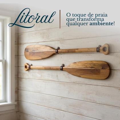 Imagem de Remos decorativos grande decoracao parede praia