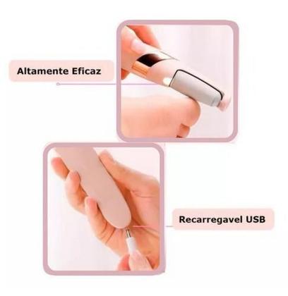 Imagem de Removedor Calos Peles E Rachaduras Elétrico Portátil Viagem