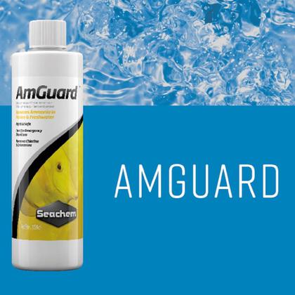 Imagem de Removedor de Amônia AmGuard Seachem 250ml para aquários