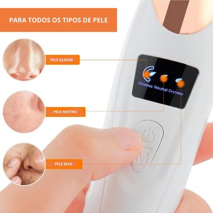 Imagem de Removedor De Cravos A Vácuo Elétrico Portátil Facial