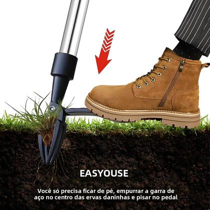 Imagem de Removedor De Ervas Daninhas Manual De Plástico Para Uso Externo, Ferramenta De Remoção De Raízes,