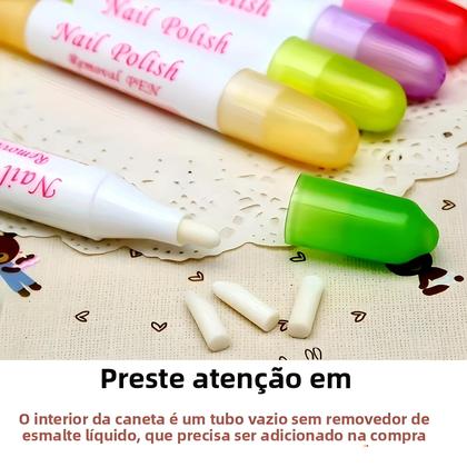 Imagem de Removedor de esmalte para unhas Removedor de esmalte em torno das unhas