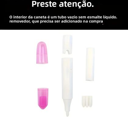 Imagem de Removedor de esmalte para unhas Removedor de esmalte em torno das unhas