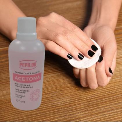Imagem de Removedor De Esmaltes à Base De Acetona 100Ml - Pepilon