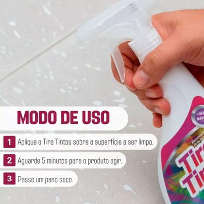 Imagem de Removedor de Tinta ProClean 500ml  Limpeza Profissional e Rápida sem Manchas
