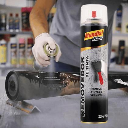 Imagem de Removedor de Tinta Spray 350ml (250g) - Mundial Prime  Removedor de Pintura, Verniz e Graffiti