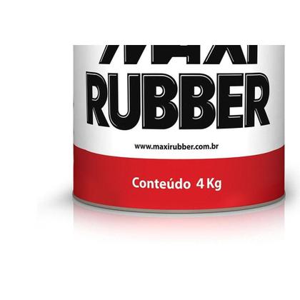 Imagem de Removedor De Tintas Maxi Rubber Pastoso 4Kg  2Ms002