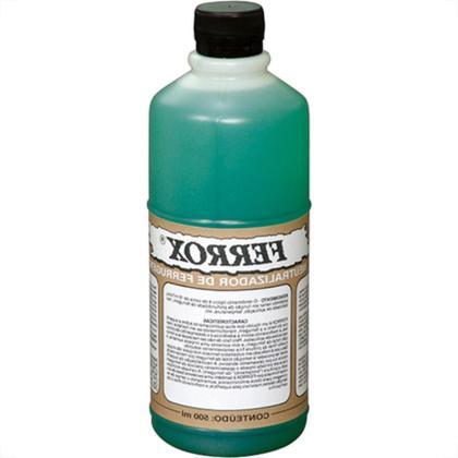 Imagem de Removedor Neutralizador Convertedor. Ferrugem Ferrox 1/2 Litro