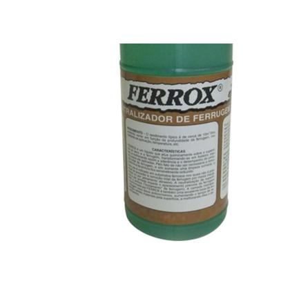 Imagem de Removedor Neutralizador Convertedor. Ferrugem Ferrox 1 Litro