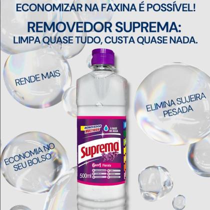 Imagem de Removedor Perfumado Suprema 500ml Kit 06 unidades