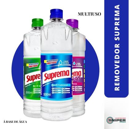 Imagem de Removedor Perfumado Suprema 500ml Kit 06 unidades