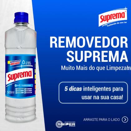 Imagem de Removedor Perfumado Suprema 500ml Kit 06 unidades