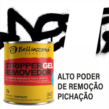 Imagem de Removedor Pichação Resina Acrílica Stripper Remover 900ml Bellinzoni