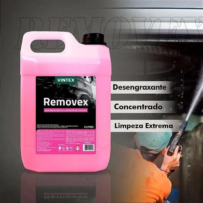 Imagem de Removex Desengraxante Concentrado Limpa Chassis 5L - Vintex