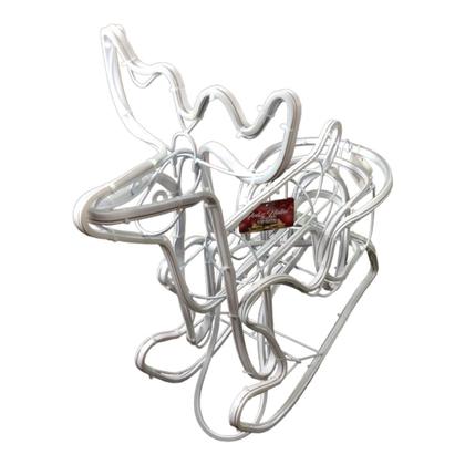 Imagem de Rena C/Trenó Natal Mangueira Luz Led Neon Decoração Natalina